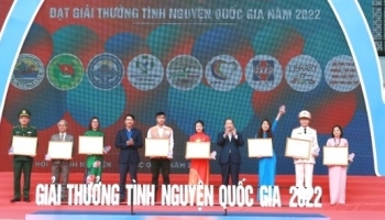 Tôn vinh 19 tập thể, cá nhân đạt giải thưởng Tình nguyện Quốc gia năm 2022