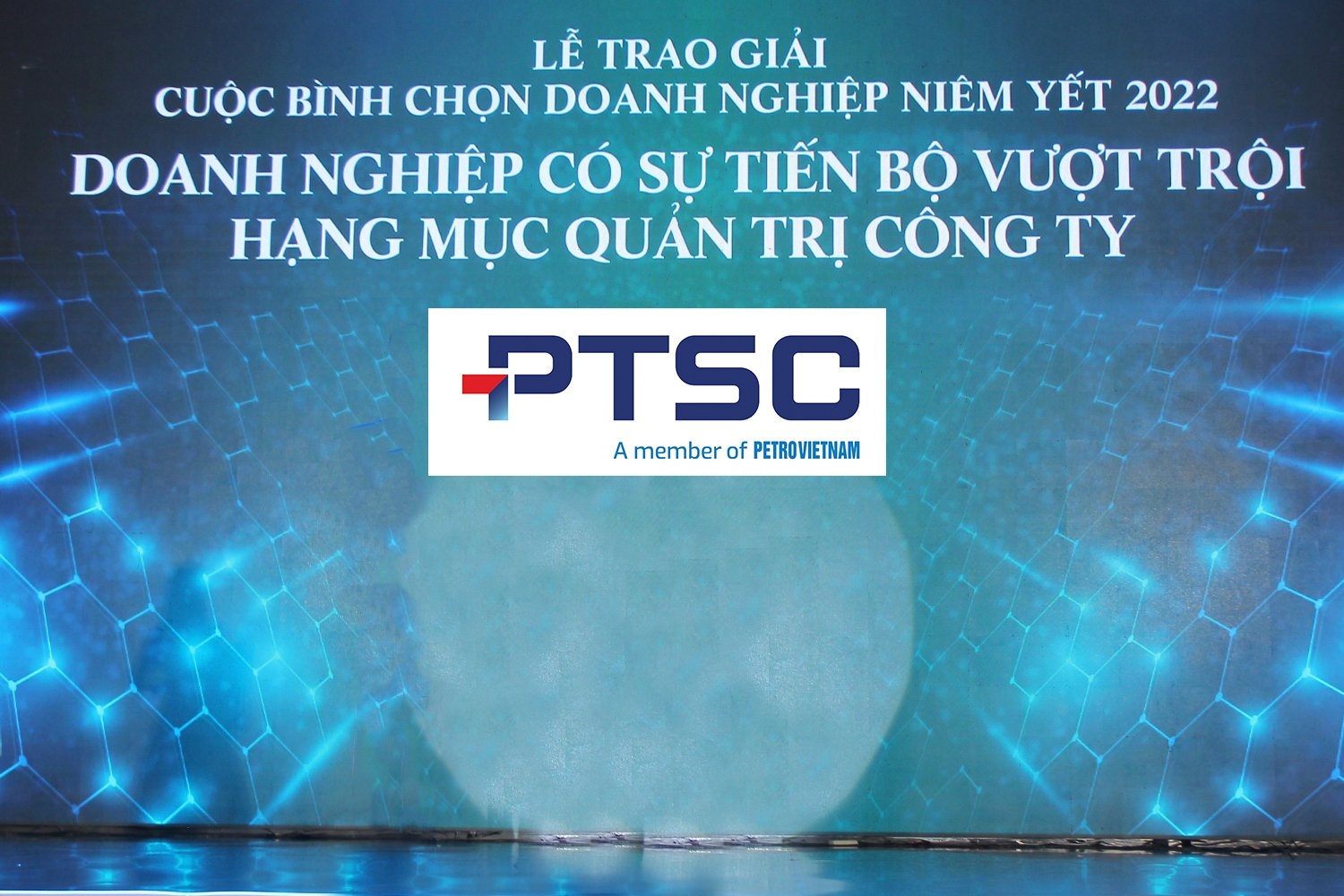 PTSC đạt giải “Tiến bộ vượt trội” hạng mục quản trị công ty