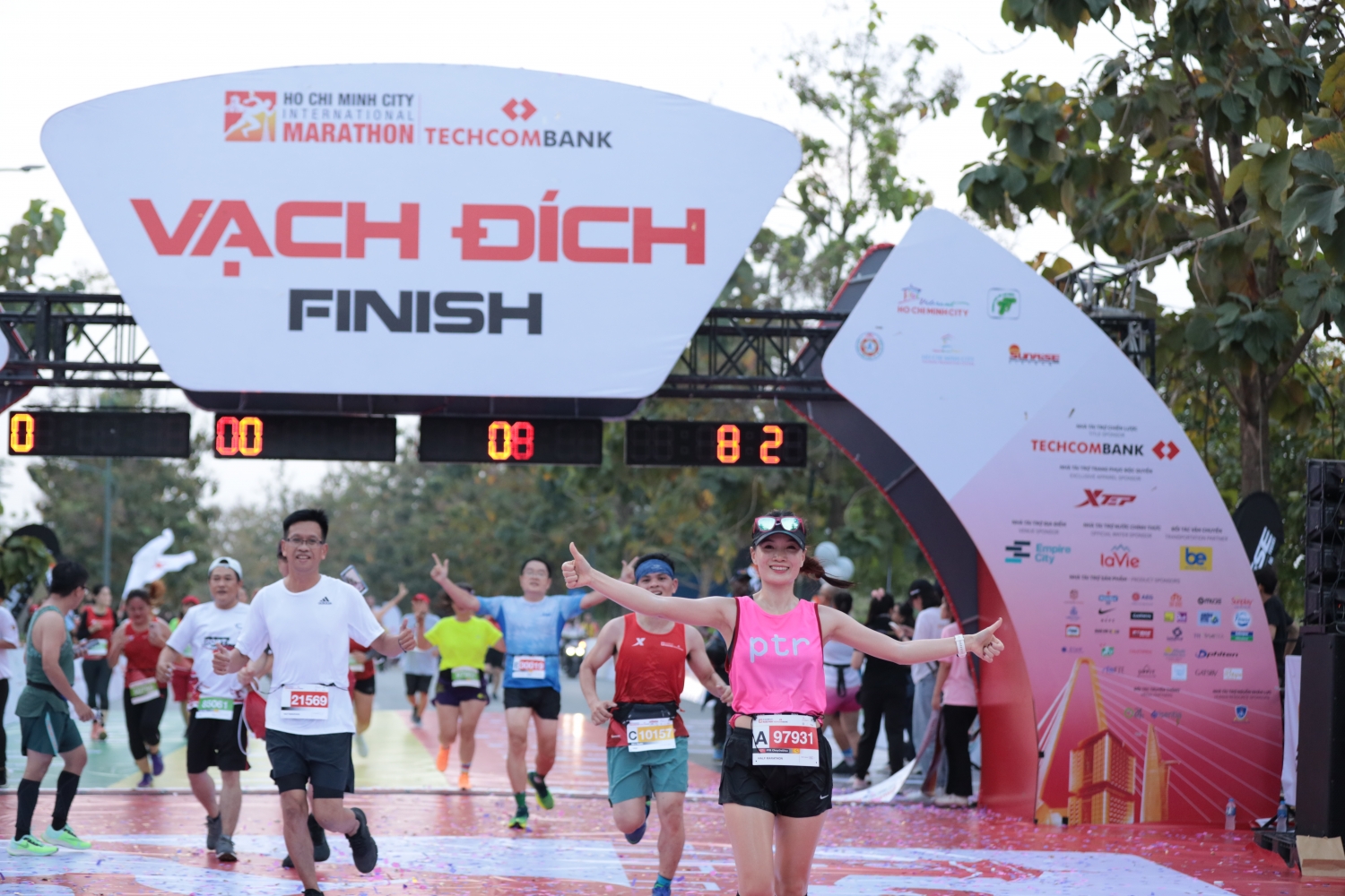 Gần 12.000 VĐV tham gia Giải Marathon Quốc tế TP HCM Techcombank mùa thứ 5