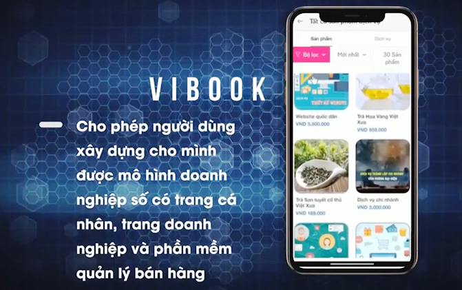 Nền tảng Vibook - Mỗi người, mỗi doanh nghiệp là một doanh nghiệp số