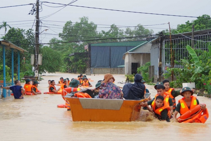 Xuất cấp vật tư, thiết bị ứng phó sự cố, thiên tai và tìm kiếm cứu nạn