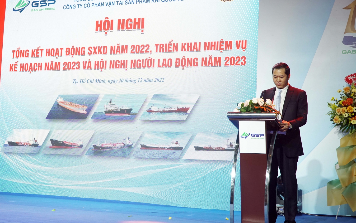 ông Trần Trung – Chủ tịch Công đoàn Gas Shipping 