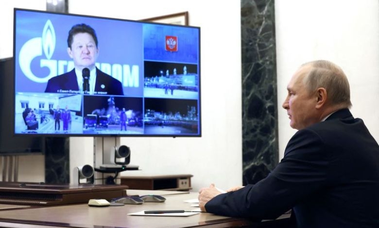 Tổng thống Putin chủ trì lễ khởi công mỏ khí lớn nhất miền đông nước Nga