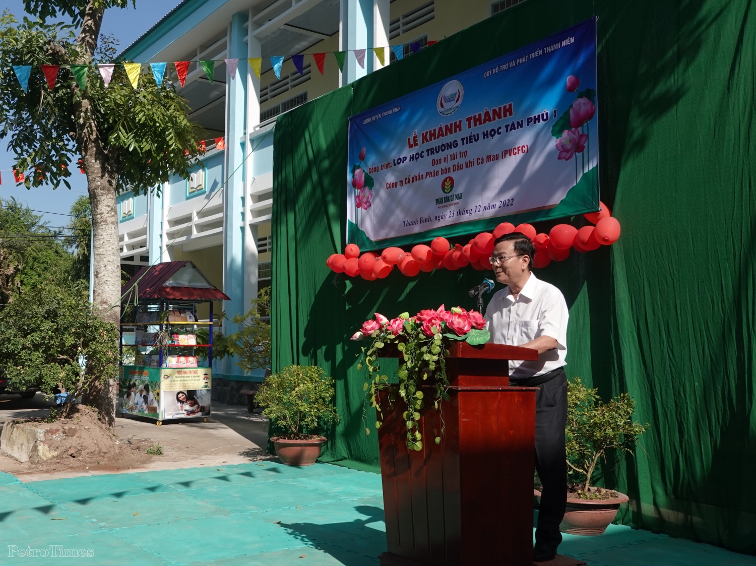 Phân bón Cà Mau khánh thành thêm 06 phòng học mới tại Đồng Tháp