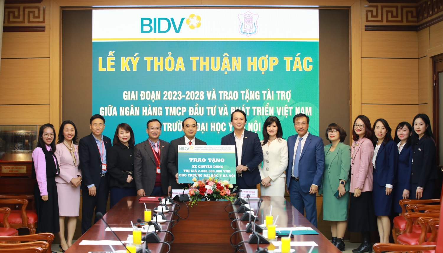 BIDV và Trường Đại học Y Hà Nội ký kết thỏa thuận hợp tác giai đoạn 2023-2028