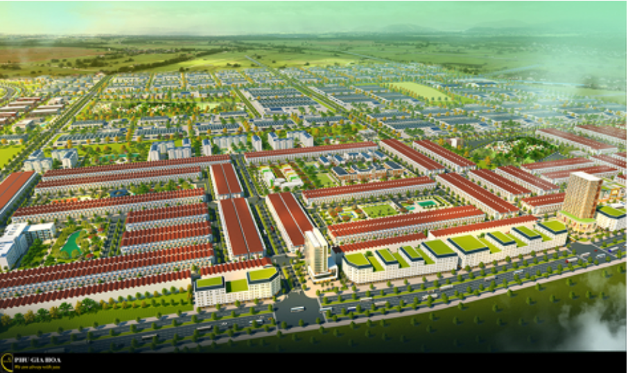 Phối cảnh dự án khu đô thị phục vụ khu công nghiệp Thuận Thành III