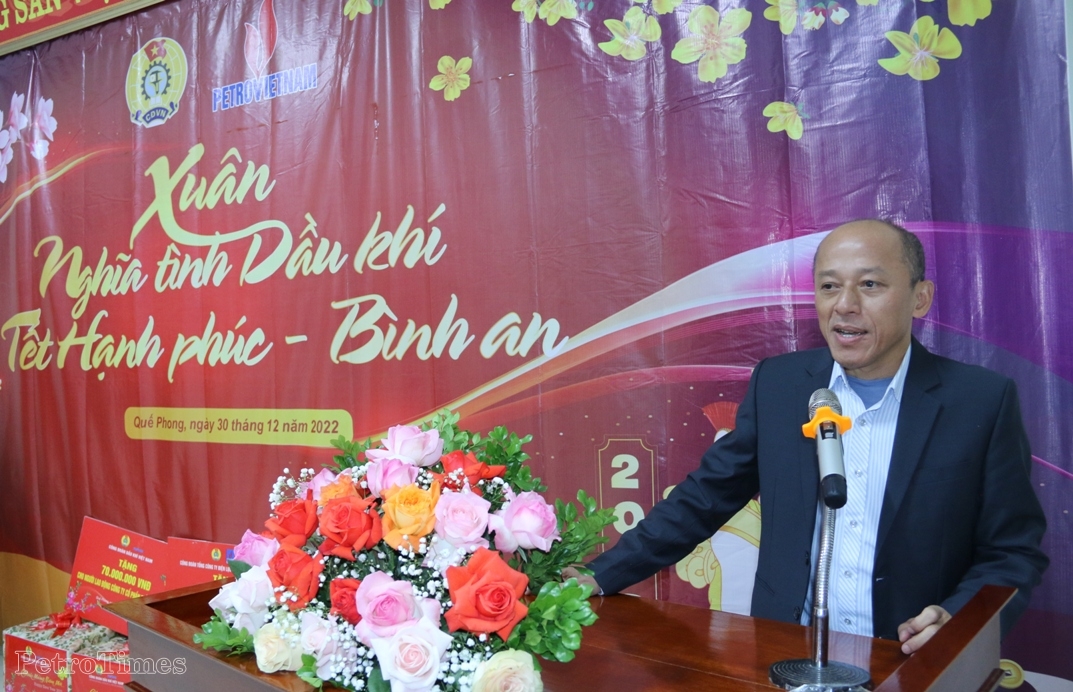 Ấm áp “Xuân nghĩa tình Dầu khí - Tết hạnh phúc, bình an Ấm áp “Xuân nghĩa tình Dầu khí - Tết hạnh phúc, bình an
