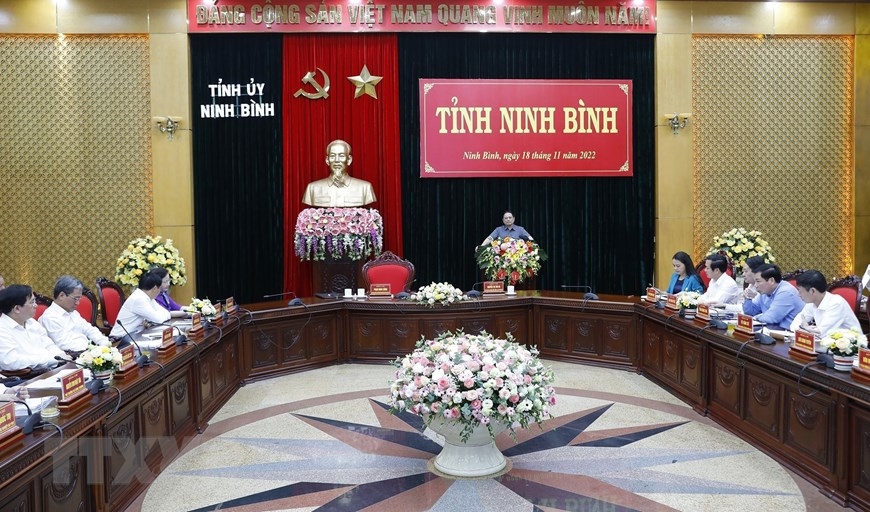 Kết luận của Thủ tướng Chính phủ Phạm Minh Chính tại buổi làm việc với lãnh đạo tỉnh Ninh Bình