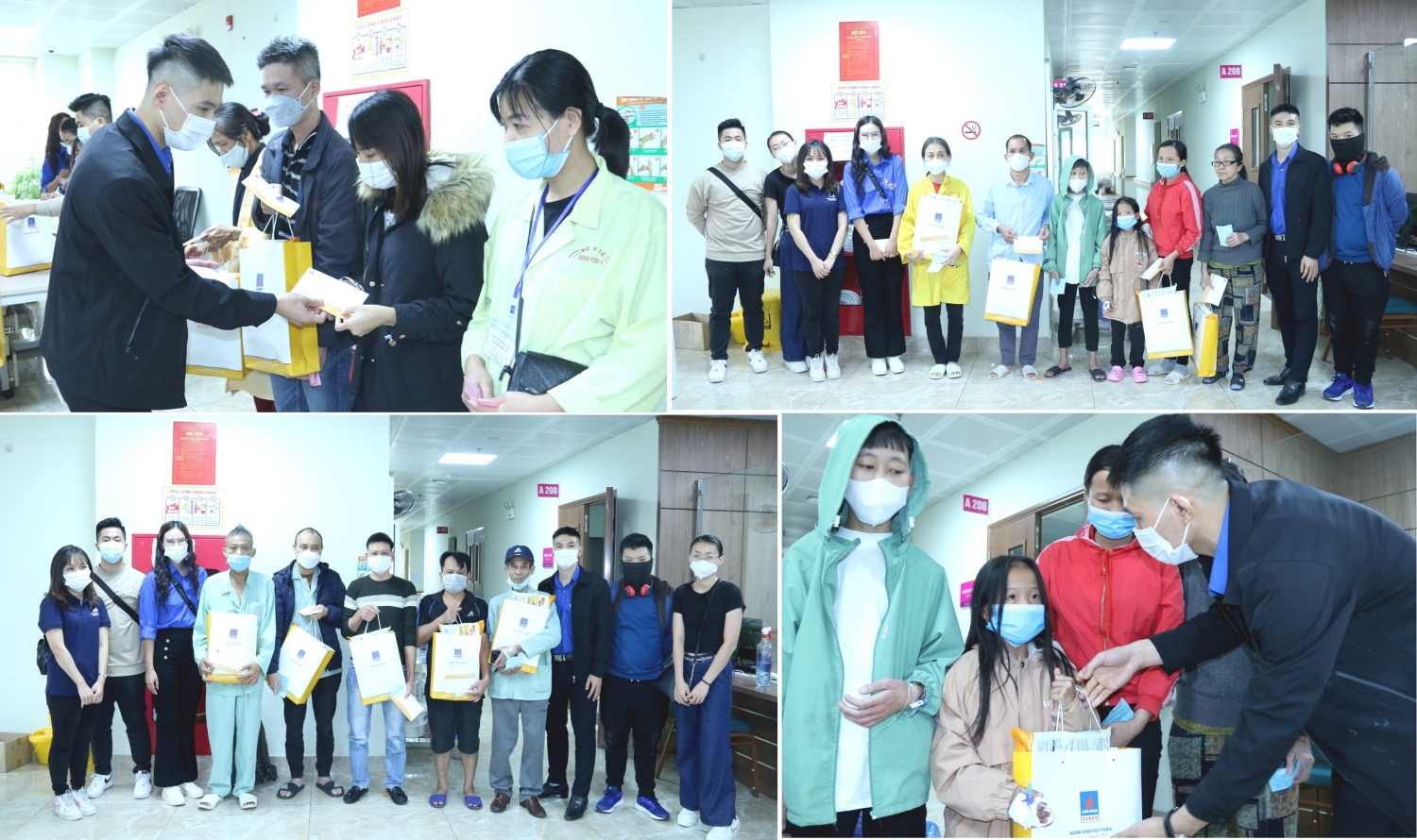 Đoàn Thanh niên PVNDB thăm, tặng quà các bệnh nhân có hoàn cảnh khó khăn tại Bệnh viên E