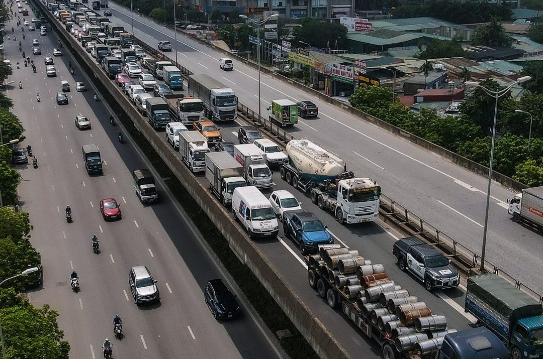 Hà Nội: Phân luồng giao thông hạn chế ùn tắc trong dịp nghỉ Lễ Quốc khánh