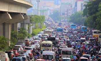 Hà Nội: Phân luồng giao thông, hạn chế ùn tắc dịp Tết Quý Mão