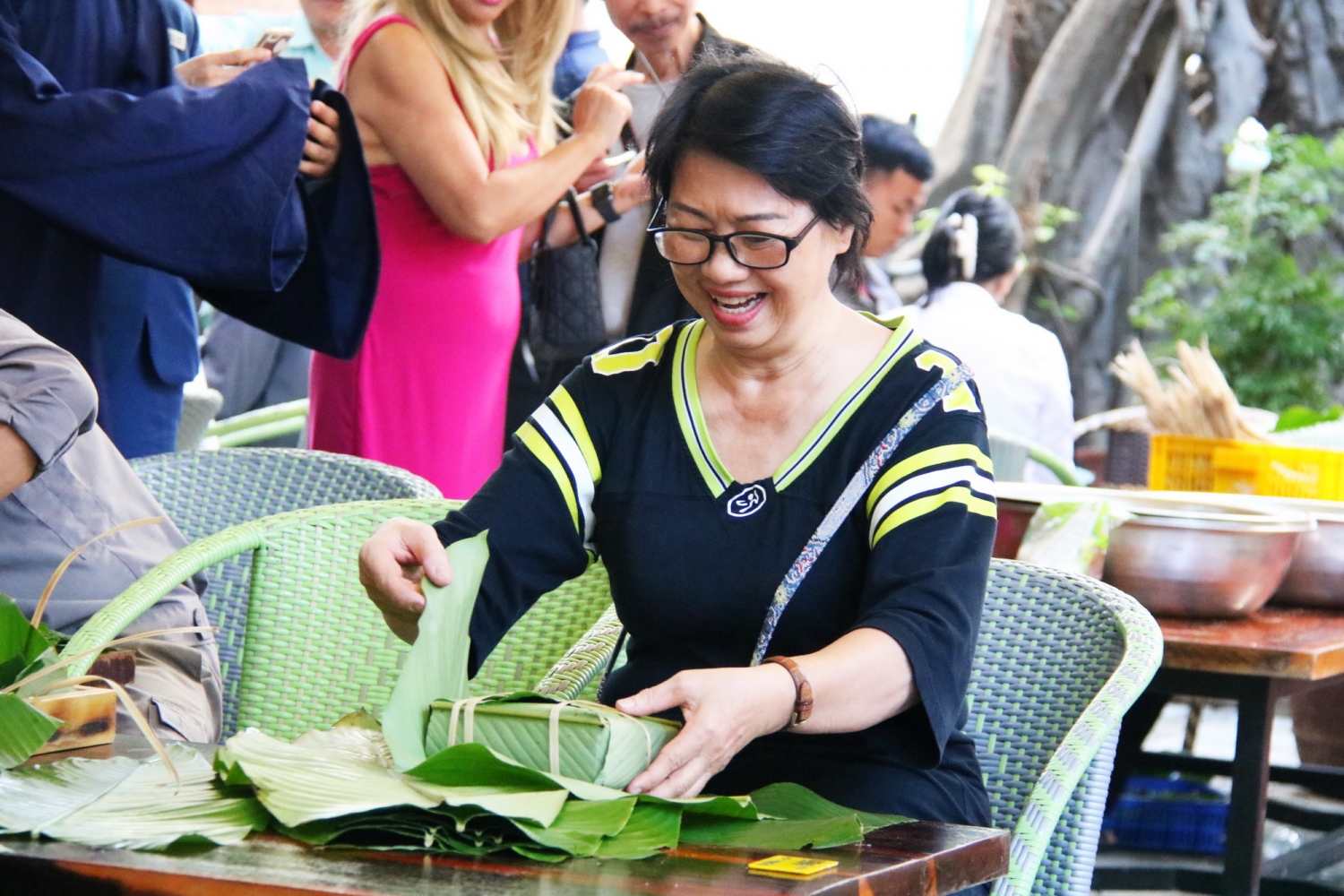 Lễ hội bánh chưng ngày Tết