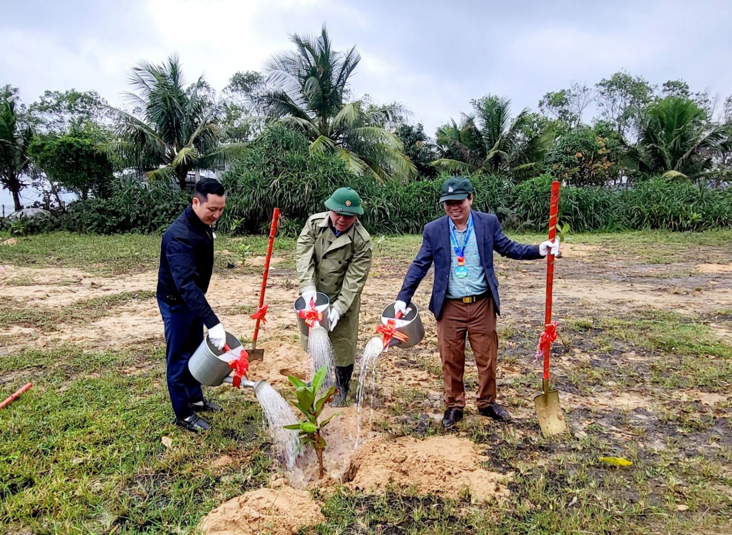 BSR tham gia và tài trợ Tết trồng cây tại thị xã Đức Phổ