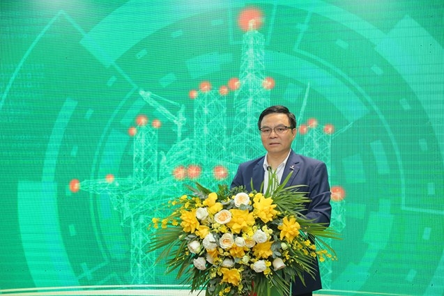 Tổng Giám đốc Petrovietnam Lê Mạnh Hùng phát biểu tại Hội thảo.