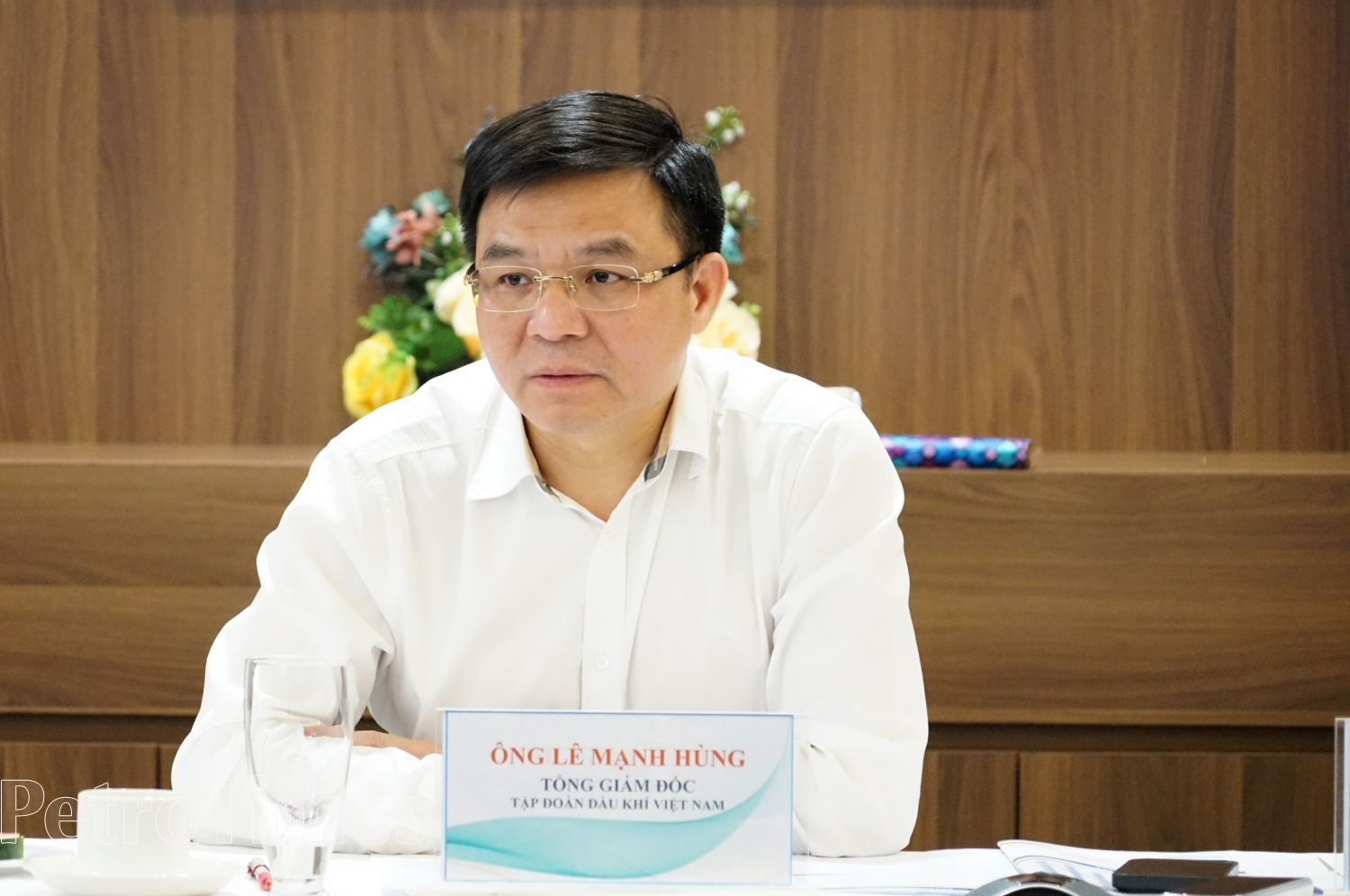 Tổng Giám đốc Petrovietnam Lê Mạnh Hùng làm việc với CLJOC: Lấy áp lực tăng trưởng làm động lực phát triển
