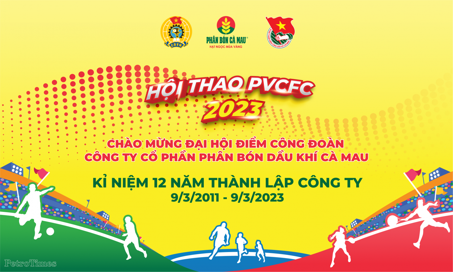 PVCFC tổ chức hội thao đặc sắc chào mừng Đại hội điểm Công đoàn lần III và 12 năm thành lập