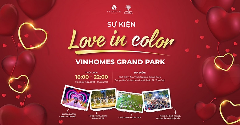 Vinhomes Grand Park: 1.001 góc hẹn hò “tình bể bình” cho các cặp đôi mùa Valentine