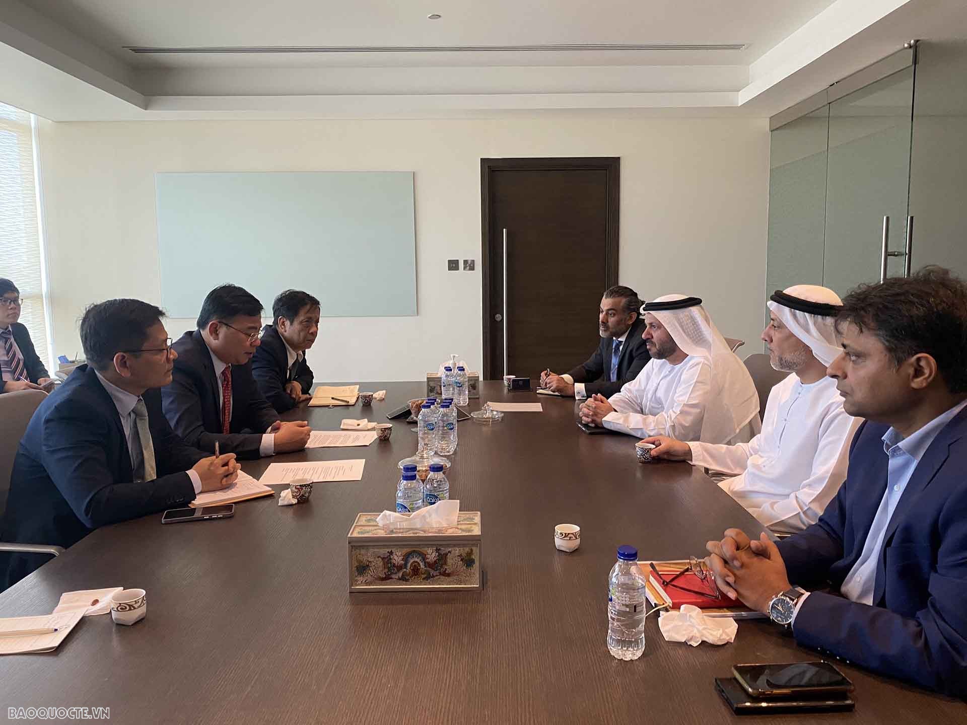 Thứ trưởng Ngoại giao Phạm Quang Hiệu tham dự Hội nghị WGS9, thăm và họp Tham vấn chính trị với Bộ Ngoại giao UAE