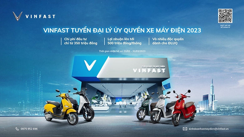 Nhà đầu tư hào hứng trước cơ hội trở thành đại lý ủy quyền xe máy điện VinFast