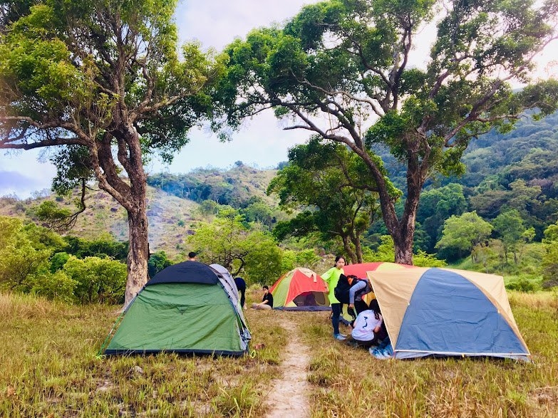 Trải nghiệm cắm trại tại Vườn quốc gia Núi Chúa