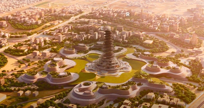 Phối cảnh dự án 25 triệu m2 siêu tham vọng của Saudi Arabia - 3