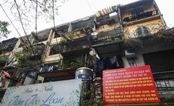 Hà Nội sẽ cải tạo, xây dựng lại 4 khu chung cư cũ có nhà nguy hiểm cấp D