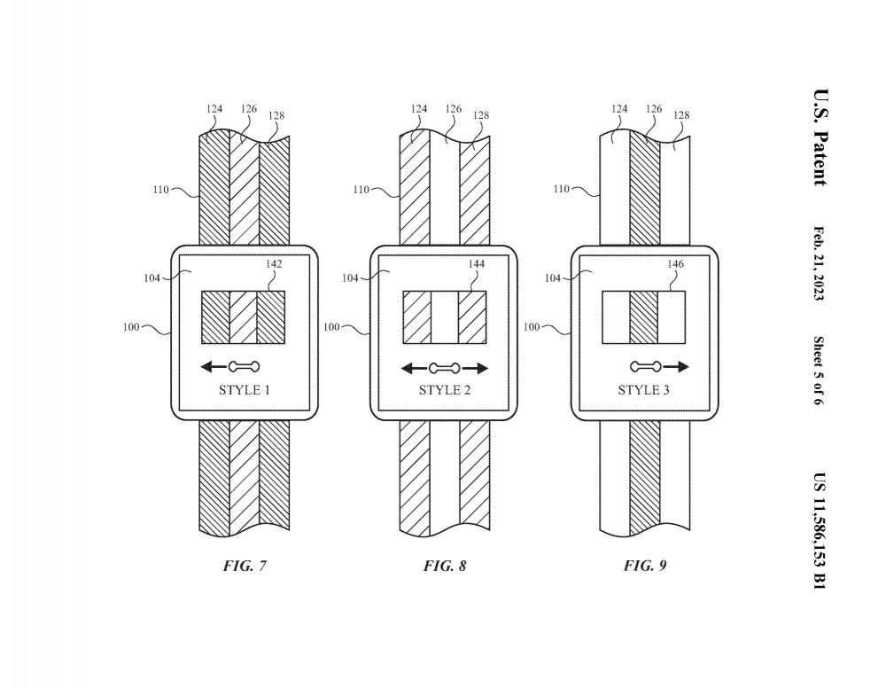 Apple được cấp bằng sáng chế về dây đeo đổi màu Apple Watch