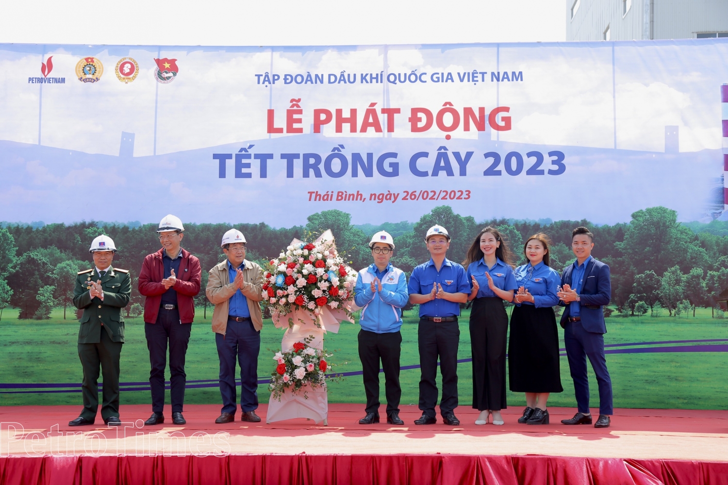 Petrovietnam phát động Tết trồng cây 2023 tại NMNĐ Thái Bình 2