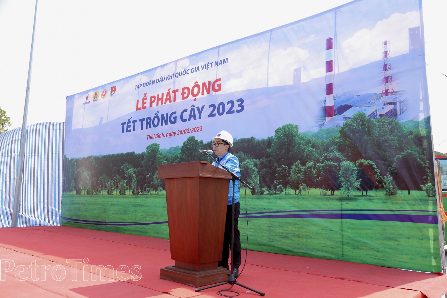 Petrovietnam phát động Tết trồng cây 2023 tại NMNĐ Thái Bình 2