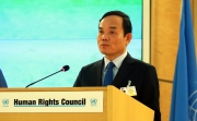 Phát biểu của Phó Thủ tướng Trần Lưu Quang tại Khóa họp 52 Hội đồng Nhân quyền LHQ