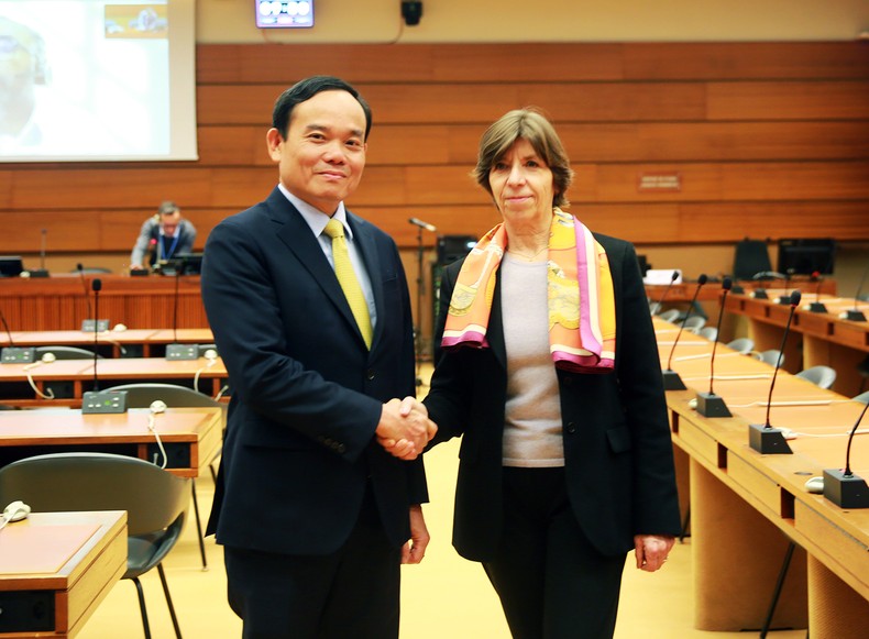 Phó Thủ tướng Trần Lưu Quang gặp lãnh đạo các nước và các tổ chức quốc tế ảnh 2