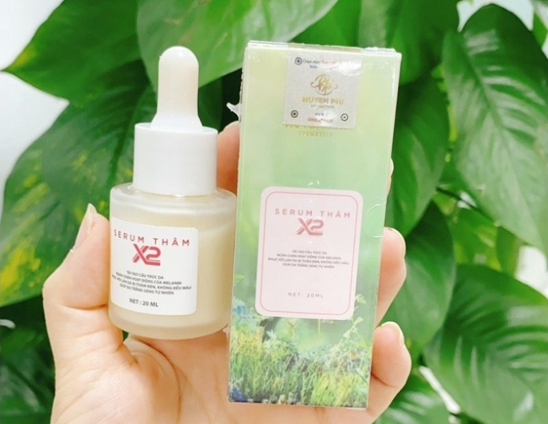 Bộ Y tế đình chỉ lưu hành Serum thâm X2 - Nhãn hàng Huyền Phi