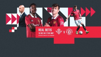 Link xem trực tiếp Man Utd vs Betis (vòng 1/16 Cup C2 Châu Âu), 3h ngày 10/3/2023