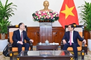 Bộ trưởng Bùi Thanh Sơn tiếp Trợ lý Bộ trưởng Bộ Ngoại giao Trung Quốc