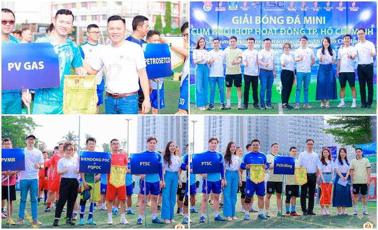 Giải bóng đá mini Đoàn Thanh niên Cụm phối hợp hoạt động TP Hồ Chí Minh 2023: Đoàn kết - Mới lạ - Tươi vui - Bất ngờ