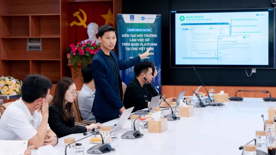 CNG Việt Nam hợp tác cùng BASE triển khai chuyển đổi số