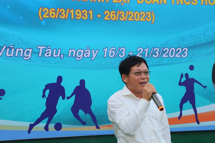 Đoàn Thanh niên khu vực cụm Cảng Vietsovpetro khai mạc giải bóng đá năm 2023 Đoàn Thanh niên khu vực Cụm Cảng Vietsovpetro khai mạc giải bóng đá năm 2023