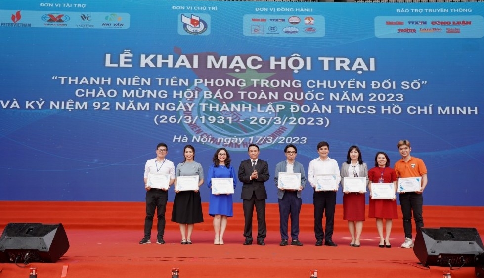 Đoàn Thanh niên Tập đoàn đồng hành cùng Hội Báo toàn quốc năm 2023