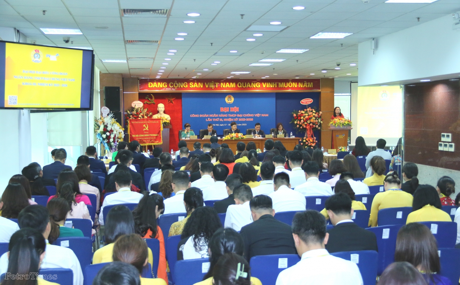 Công đoàn PVcomBank tổ chức thành công Đại hội đại biểu lần thứ III, nhiệm kỳ 2023-2028