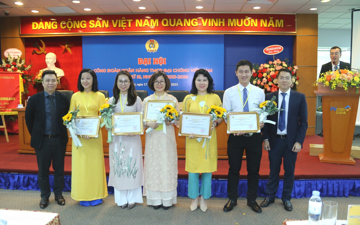 Công đoàn PVcomBank tổ chức thành công Đại hội đại biểu lần thứ III, nhiệm kỳ 2023-2028