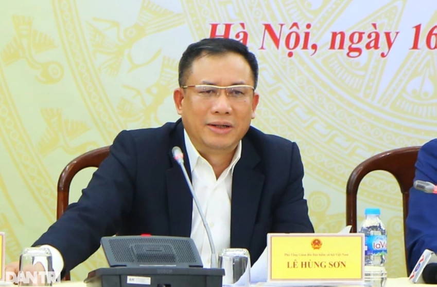 Ông Lê Hùng Sơn, Phó Tổng giám đốc Bảo hiểm xã hội Việt Nam
