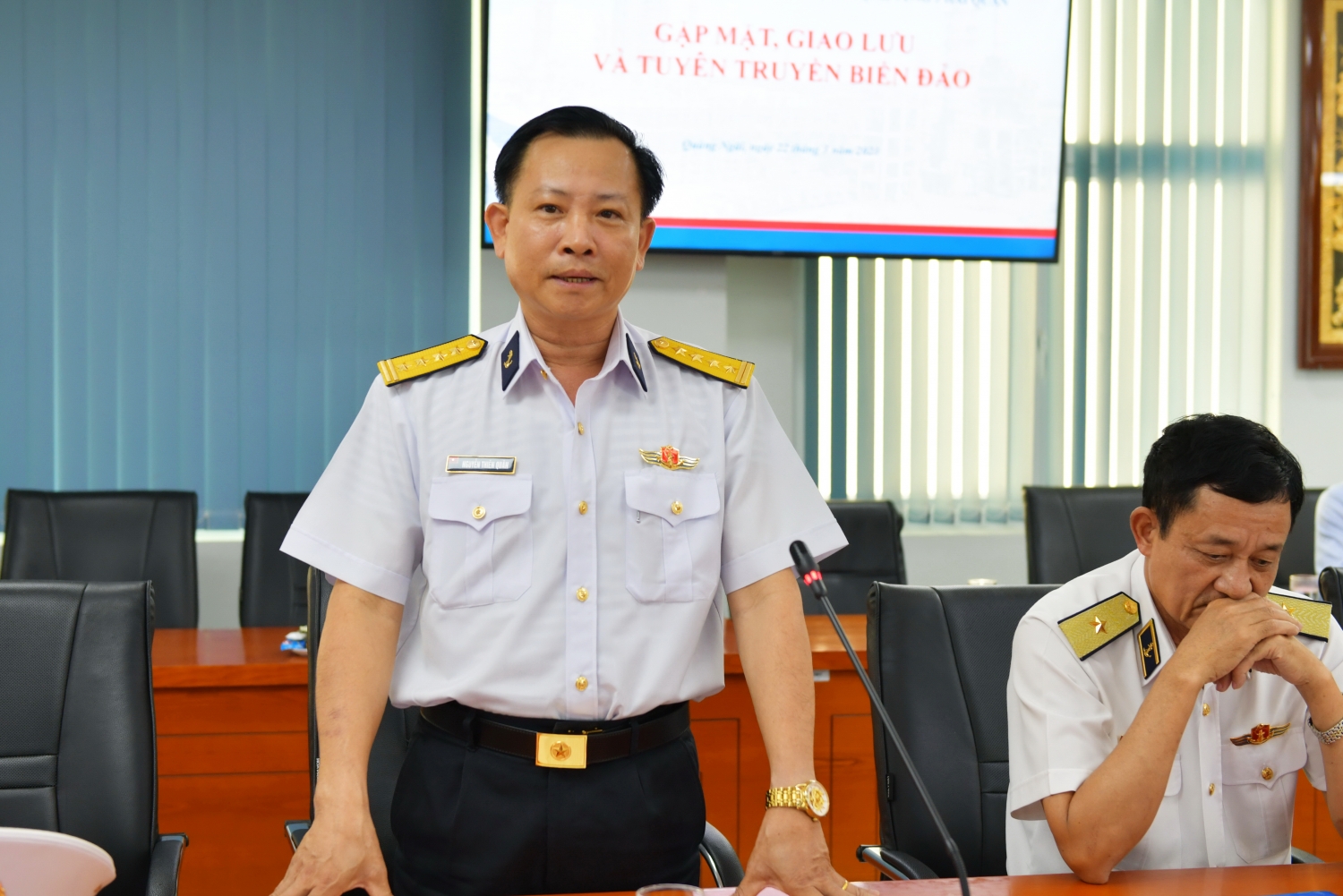 Bộ Tư lệnh Vùng 3 Hải quân tổ chức tuyên truyền về biển đảo cho CBCNV BSR