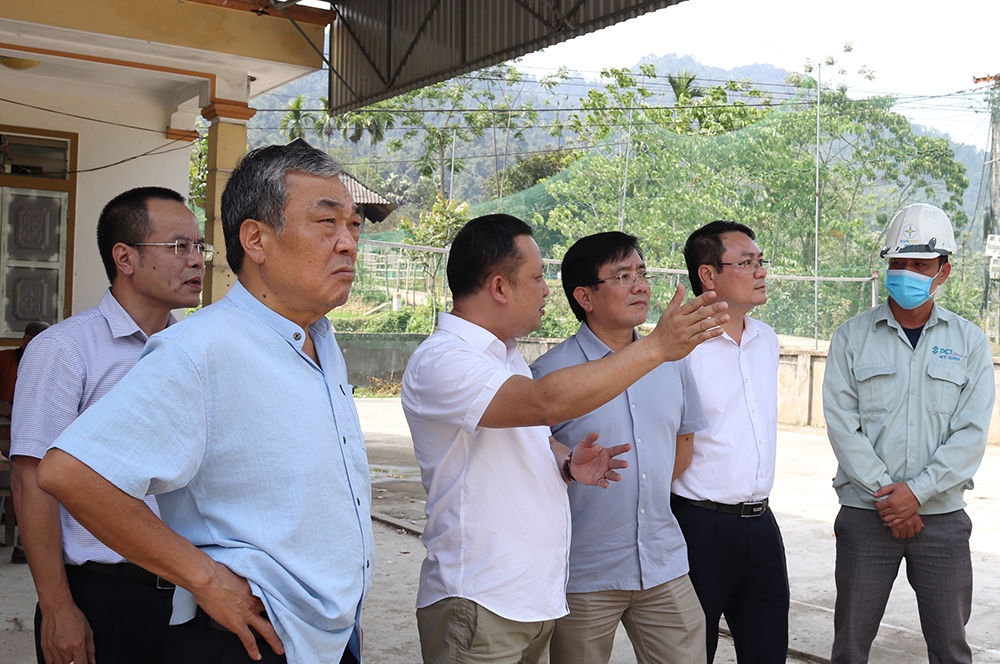Văn phòng Ban chỉ đạo Quốc gia phát triển điện lực đốc thúc Nghệ An sớm bàn giao mặt bằng đường dây 220kV Nậm Sum – Nông Cống
