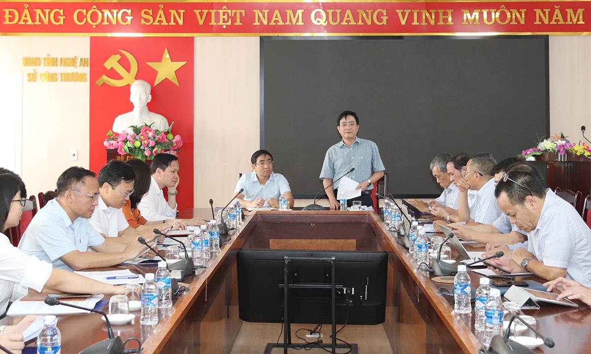Văn phòng Ban chỉ đạo Quốc gia phát triển điện lực đốc thúc Nghệ An sớm bàn giao mặt bằng đường dây 220kV Nậm Sum – Nông Cống