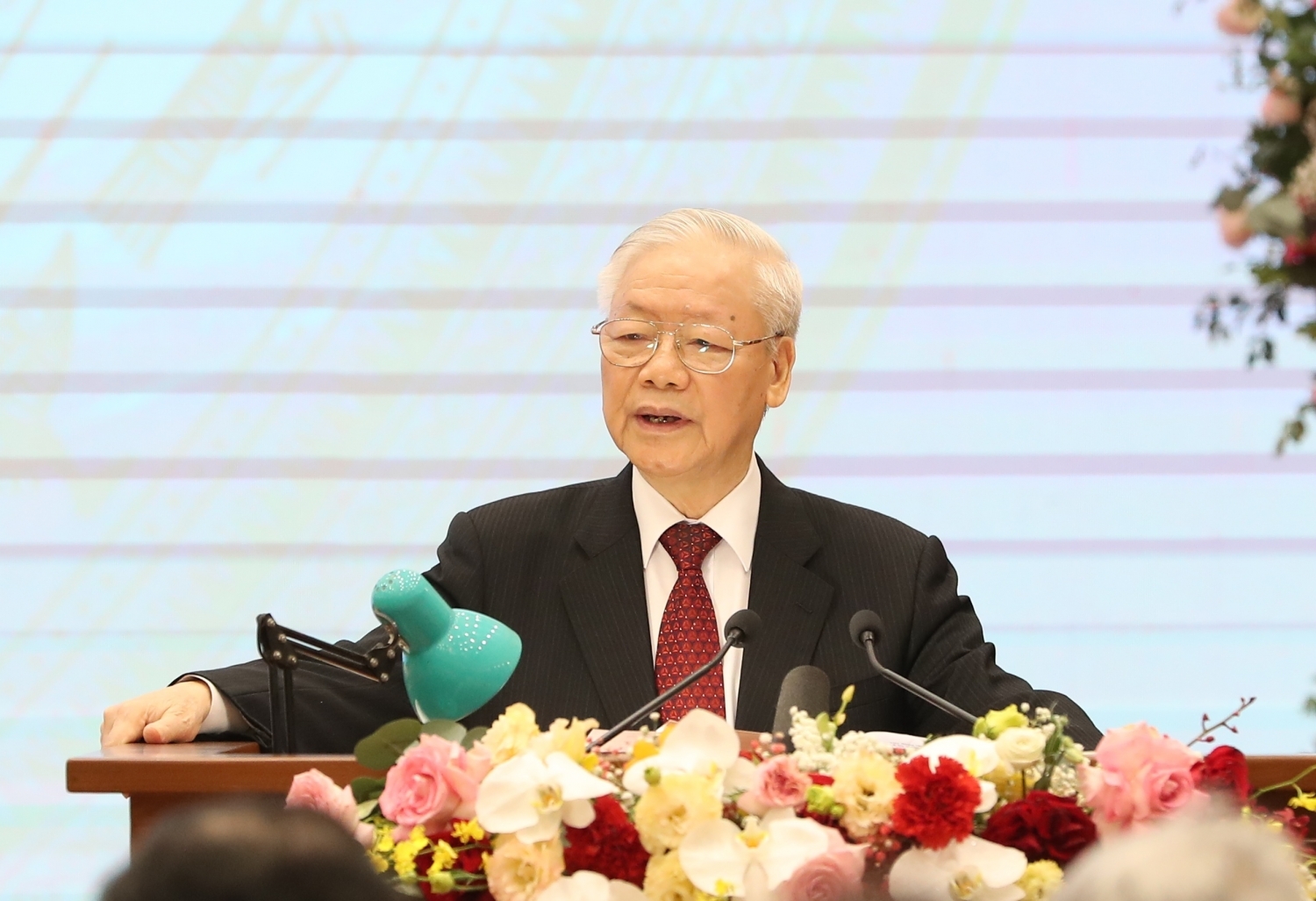 Tổng Bí thư Nguyễn Phú Trọng dự lễ kỷ niệm 40 năm thành lập Liên hiệp các Hội Khoa học và Kỹ thuật Việt Nam