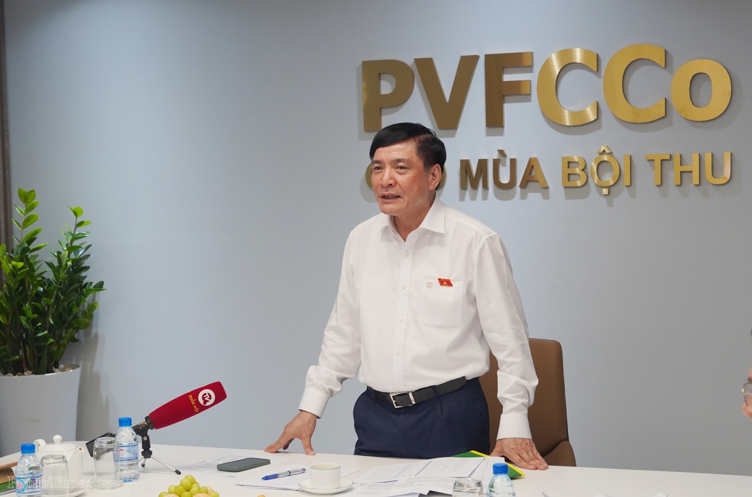 Tổng Thư ký Quốc hội, Chủ nhiệm VPQH Bùi Văn Cường thăm và làm việc với PVFCCo