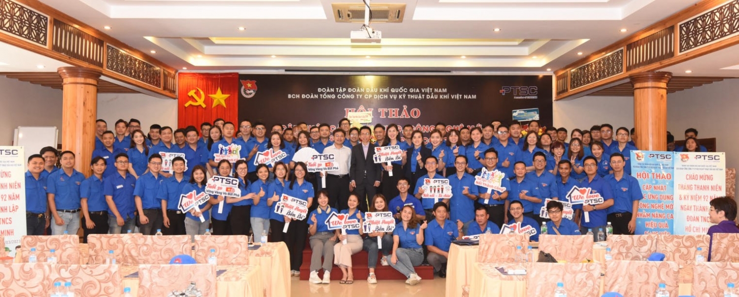 Tuổi trẻ PTSC chào mừng Kỷ niệm 92 năm Ngày thành lập Đoàn TNCS Hồ Chí Minh