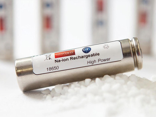 Pin natri-ion đầu tiên trên thế giới