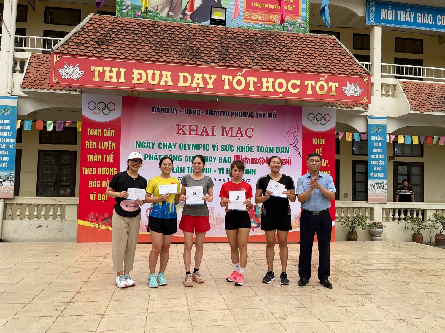 Phường Tây Mỗ (Hà Nội): Tổ chức thành công Ngày chạy Olympic vì sức khỏe toàn dân