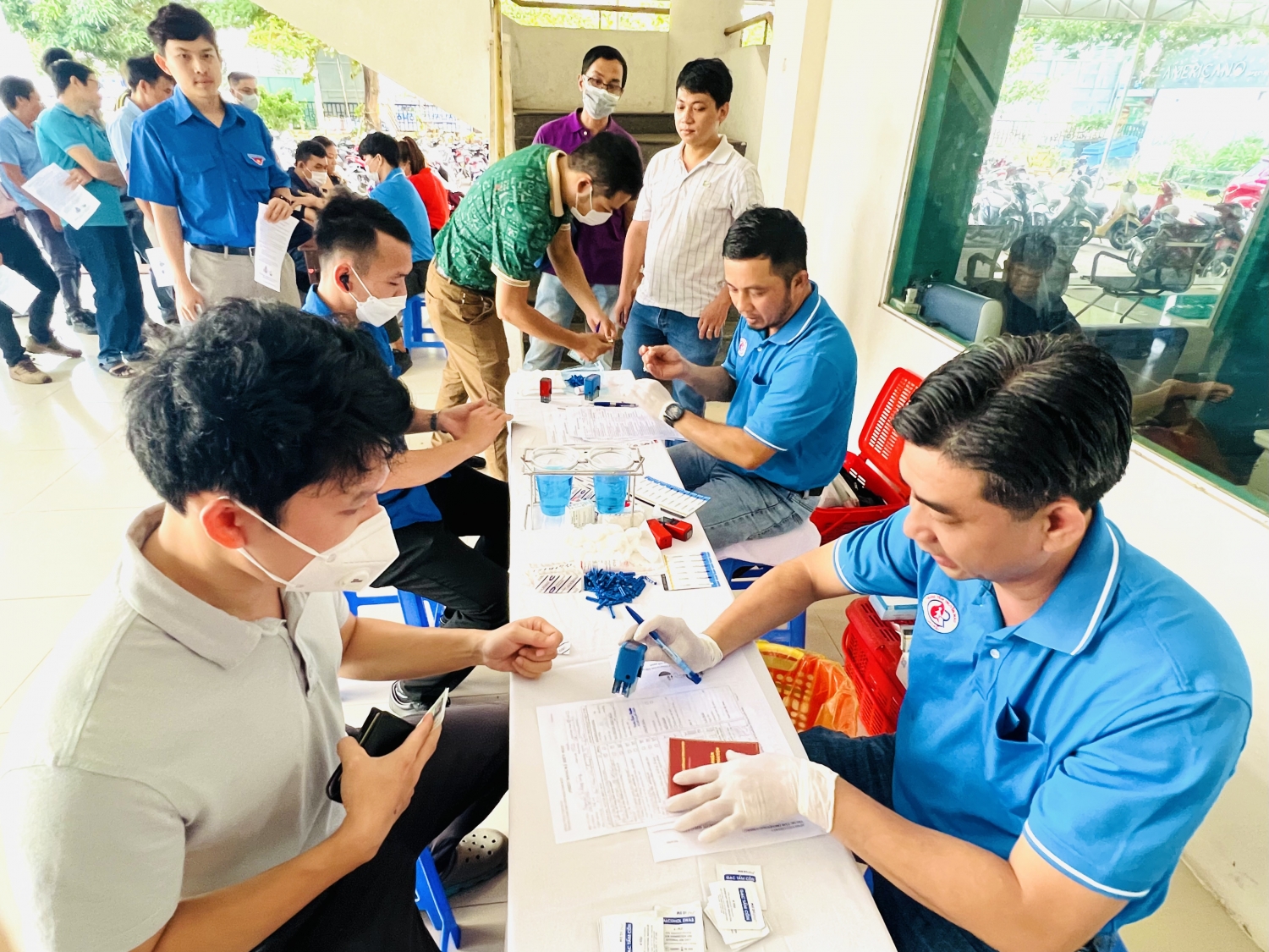 Công đoàn Vietsovpetro tham gia chương trình hiến máu tình nguyện tại Bà Rịa - Vũng Tàu